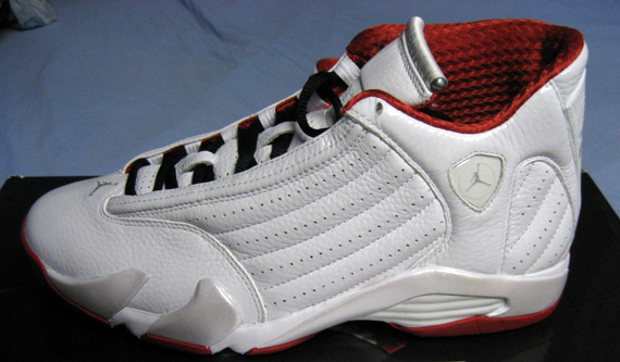 Air Jordan Xiv White Red Home Bulls 23rd Anniversary Ebay 10