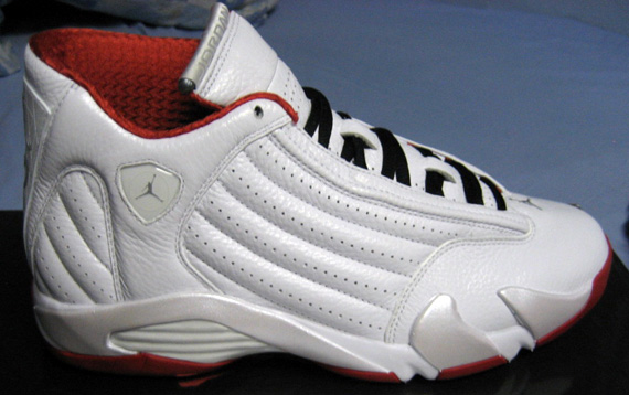 Air Jordan Xiv White Red Home Bulls 23rd Anniversary Ebay 11