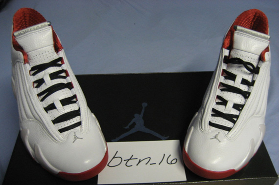 Air Jordan Xiv White Red Home Bulls 23rd Anniversary Ebay 7