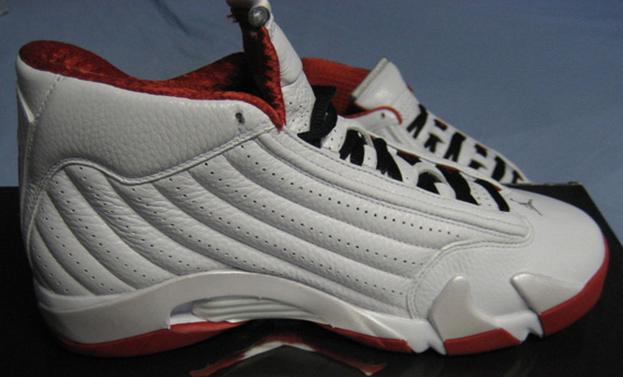 Air Jordan Xiv White Red Home Bulls 23rd Anniversary Ebay 9