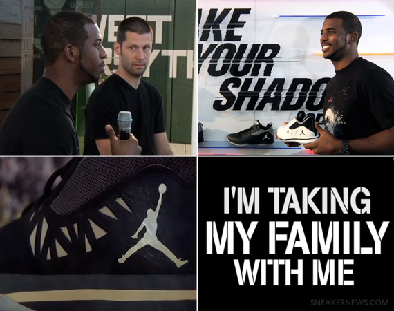 Chris Paul & Tom Luedecke Discuss The Jordan CP3.V