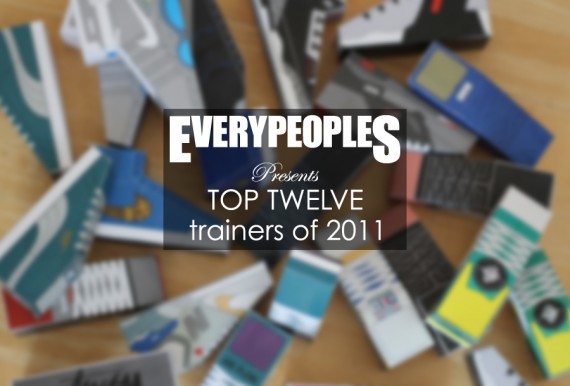 Everypeoples 'Top 12 Trainers of 2011' Sneaker Sculptures