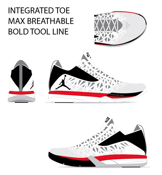 Jordan Cp3.v Design Sketches 10