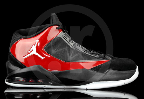 Jordan Flight The Power Black White Varsity Red 2