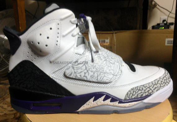 Jordan Son Of Mars White Black Purple Detailed Look 3