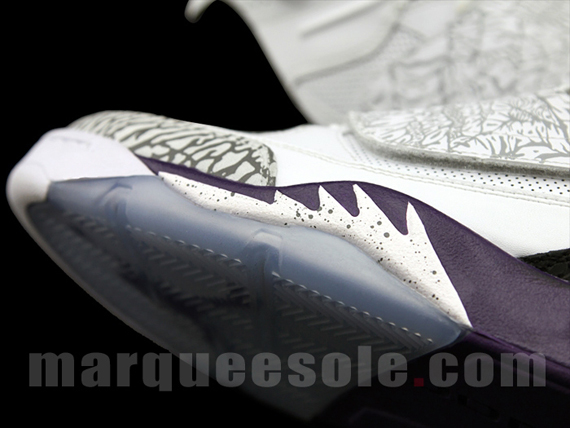 Jordan Son Of Mars - White - Black - Varsity Purple