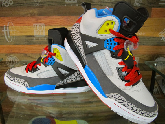 Jordan Spizike Bordeaux On Foot Images 6