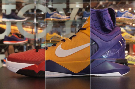 Nike Zoom Kobe VII iD Samples @ Nike Harajuku