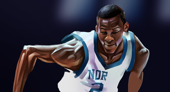 Michael Jordan Art By A Bb 5