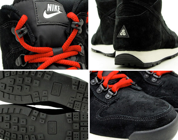 Nike Acg Lava Dunk High Black Red White