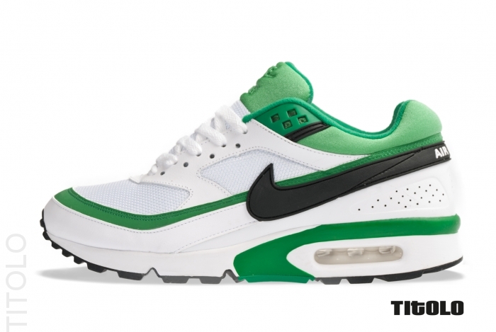 Nike Air Classic Bw White Black Court Green 2