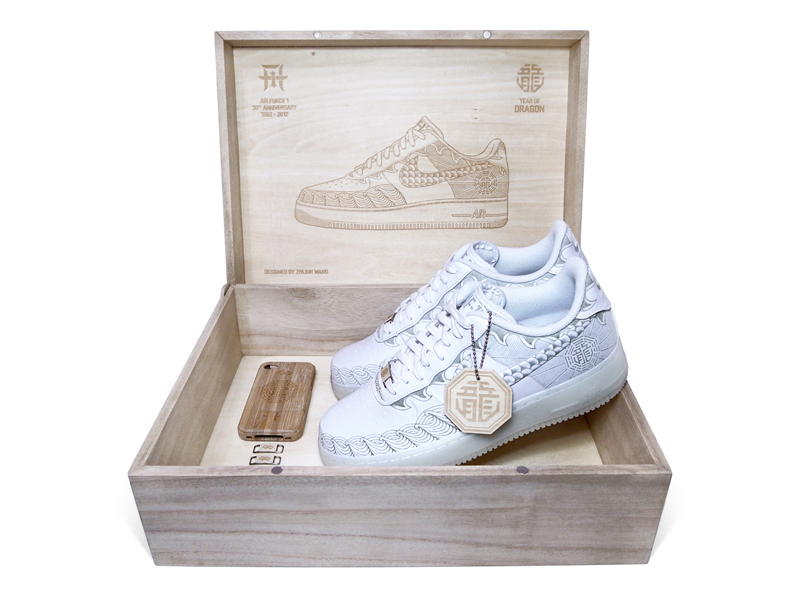 Nike Air Force 1 Low 30th Anniversary Year Of The Dragon Custom 15