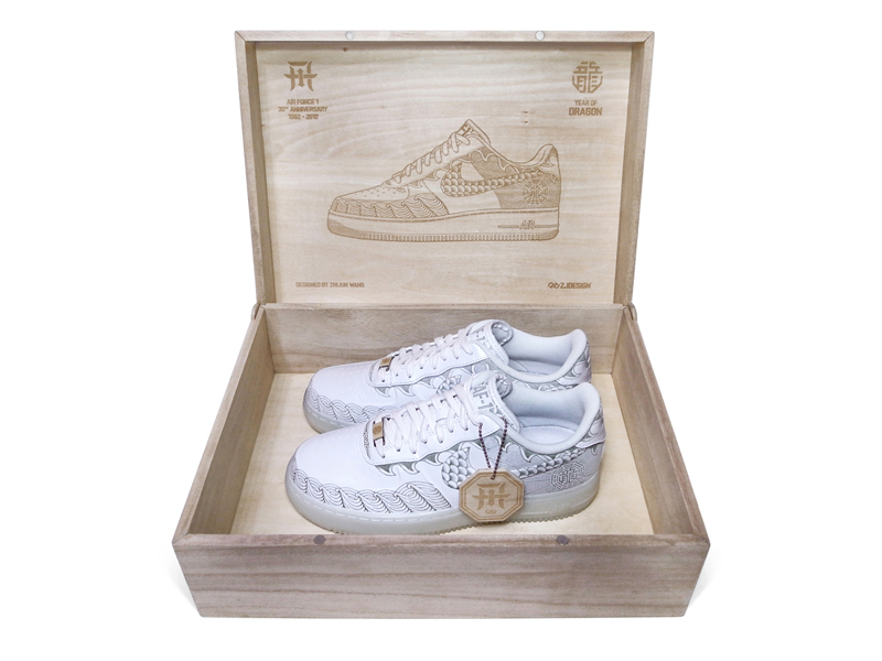 Nike Air Force 1 Low 30th Anniversary Year Of The Dragon Custom 9