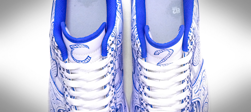 Nike Air Force 1 Low Porcelain Dynasty C2 Customs 1