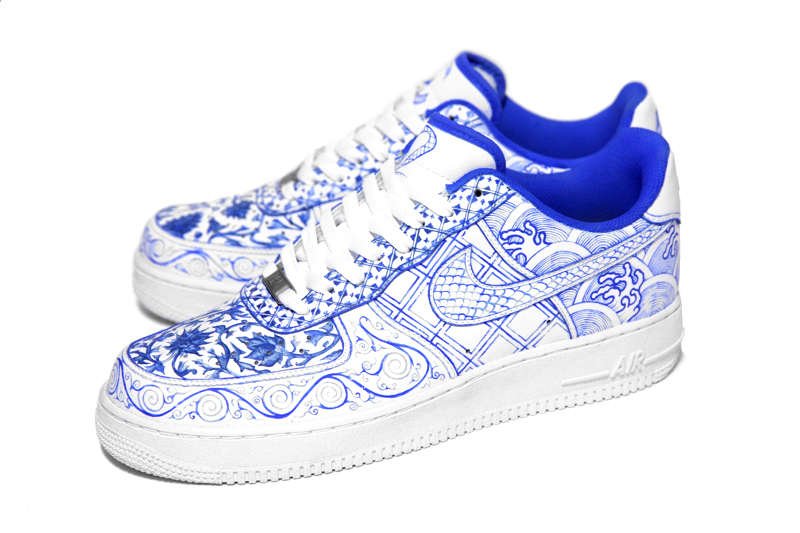 Nike Air Force 1 Low Porcelain Dynasty C2 Customs 3