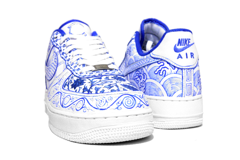 Nike Air Force 1 Low Porcelain Dynasty C2 Customs 5