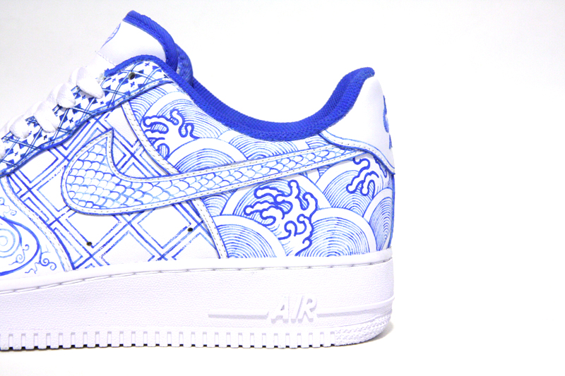 Nike Air Force 1 Low Porcelain Dynasty C2 Customs 8