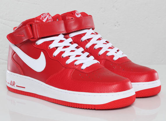 Nike Air Force 1 Mid Spt Red 1