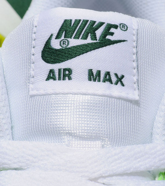 Nike Air Max 1 White Green Yellow Size 2