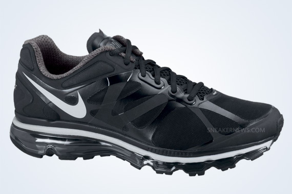 Nike Air Max 2012 Black Pure Platinum Black 2