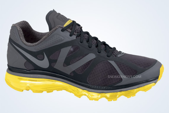 Nike Air Max 2012 Dark Grey Cool Grey Black Varsity Maize 2