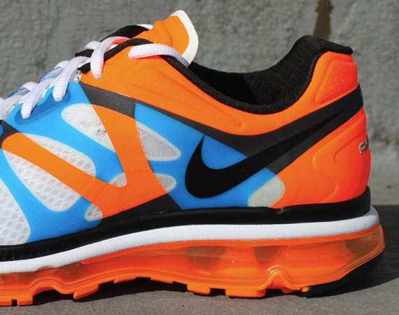 Nike Air Max 2012 – White – Black – Total Orange – Bright Blue