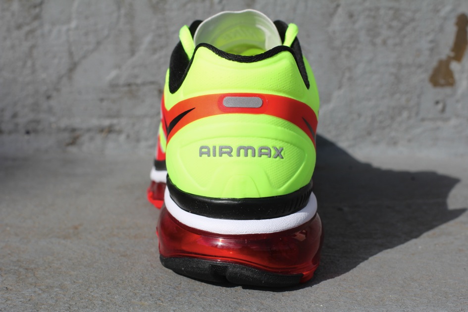 Nike Air Max 2012 White Black Volt University Red 4