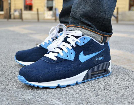 Nike Air Max 90 Canvas Obsidian 325018 417