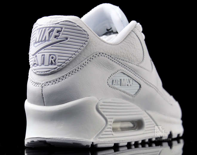 Nike Air Max 90 Premium White Leather 03