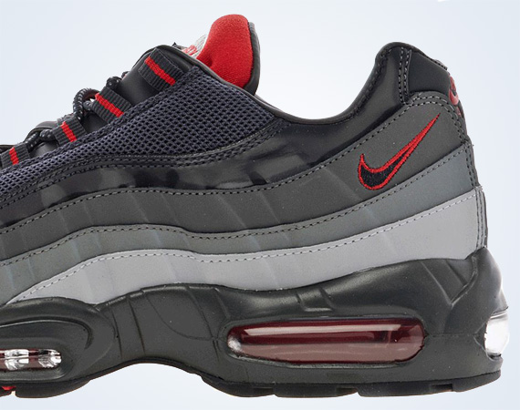 Nike Air Max 95 – Anthracite – Red