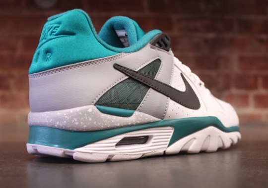 Nike Air Trainer Classic Low – White – Grey – Teal