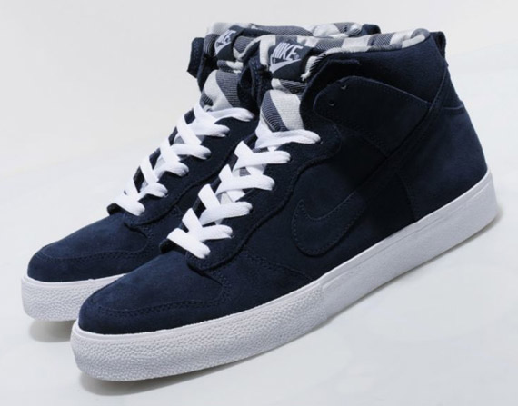 Nike Dunk High Ac Navy White 2