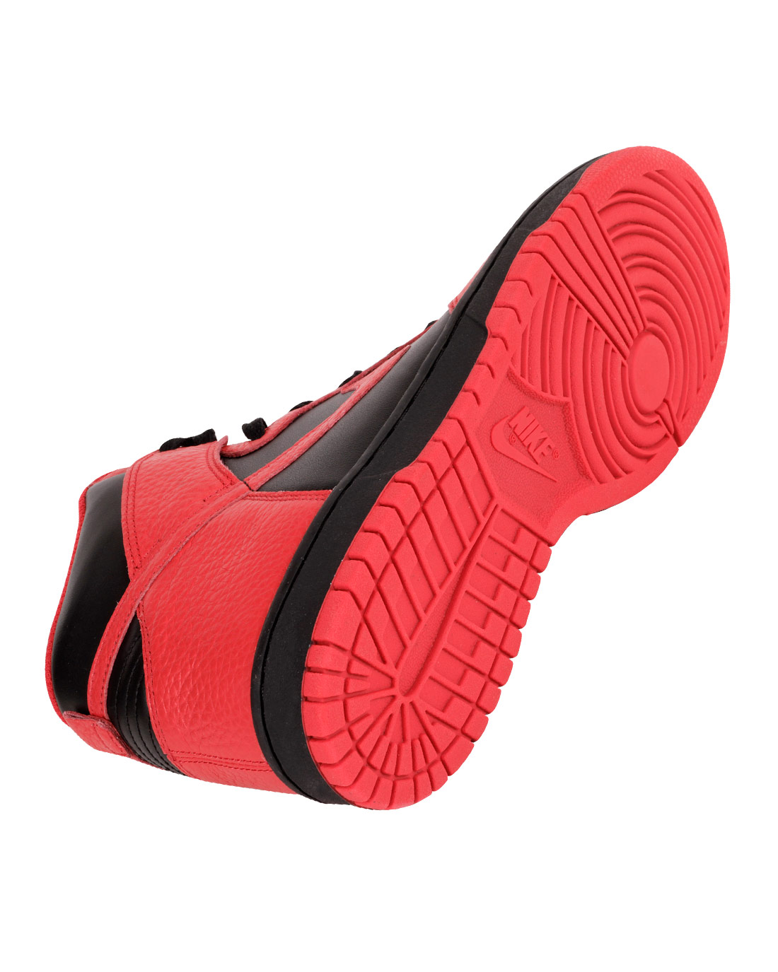 Nike Dunk High Black Action Red 4