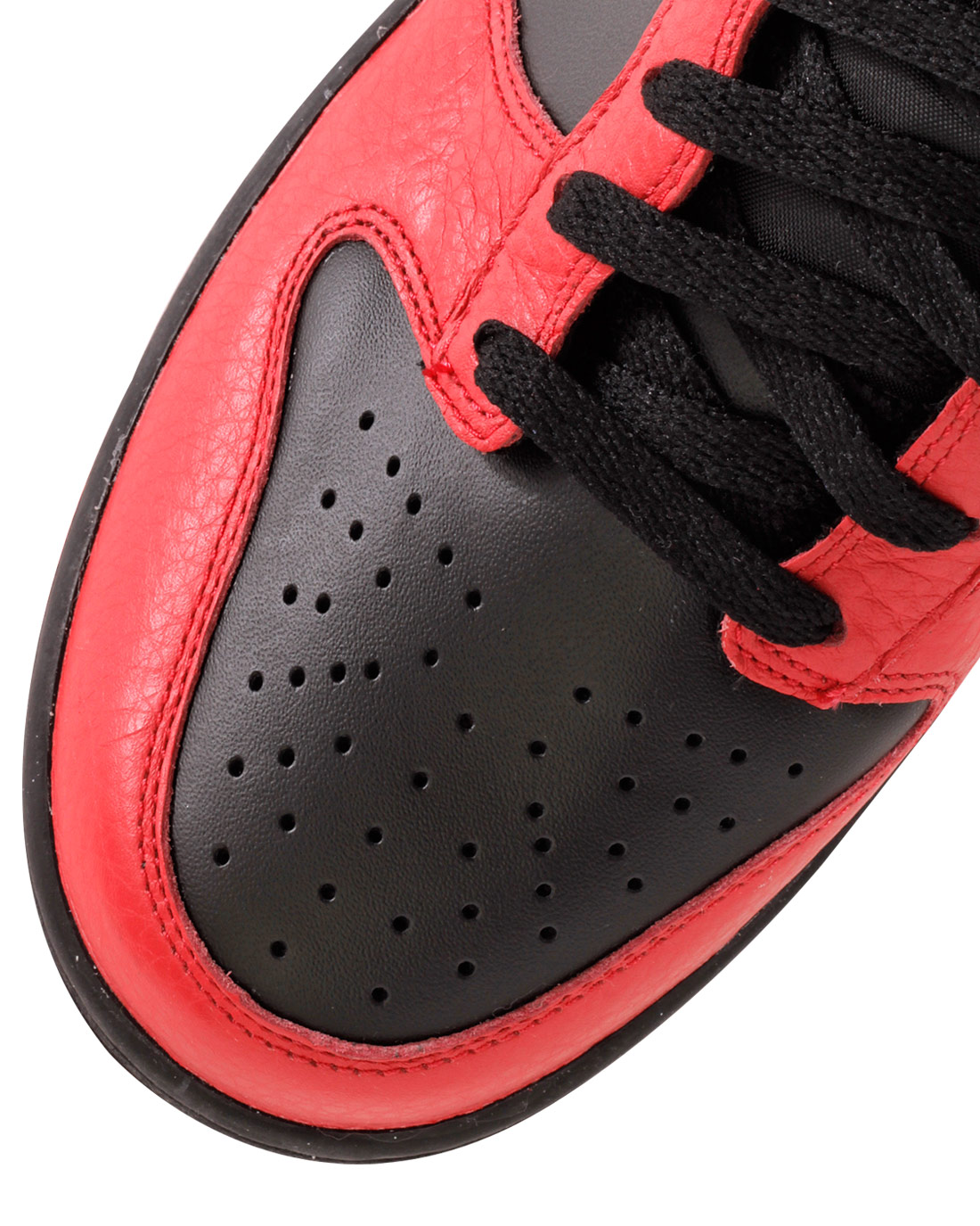 Nike Dunk High Black Action Red 5