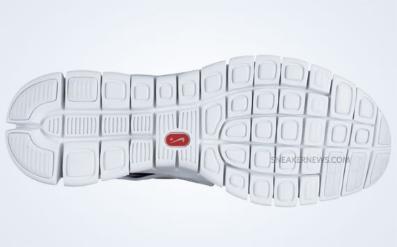 Nike Huarache Free 2012 White Team Red 1