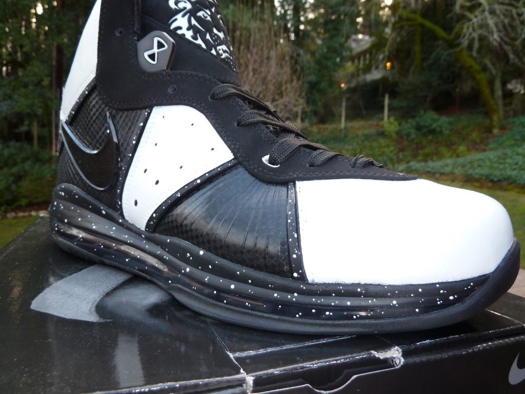Nike Lebron 8 Oreo Customs By Rom 2