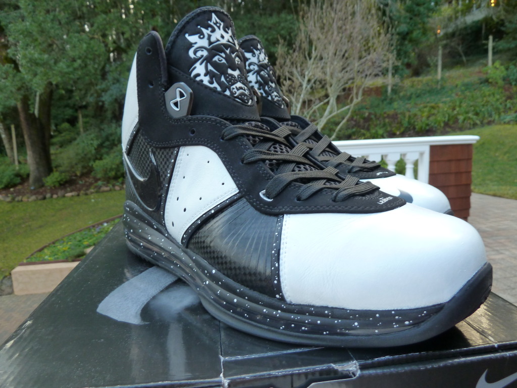 Nike Lebron 8 Oreo Customs By Rom 5