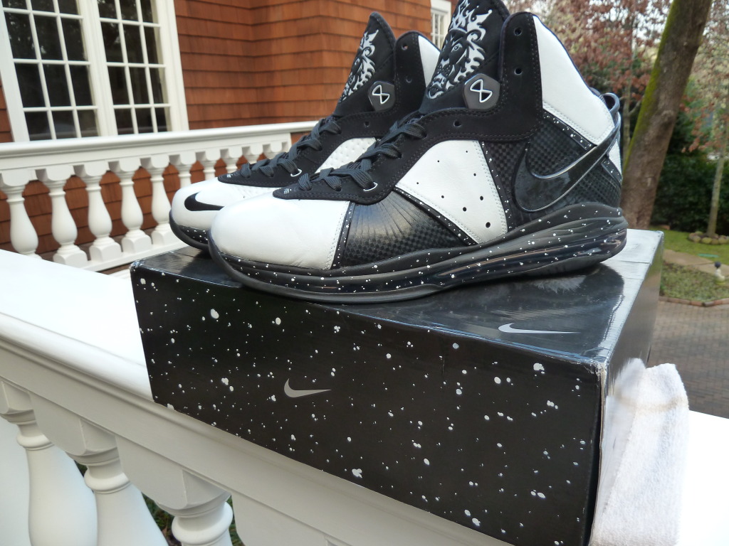 Nike Lebron 8 Oreo Customs By Rom 6
