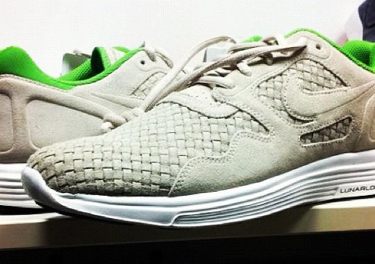 Nike Lunar Flow Woven – Birch – Green Apple