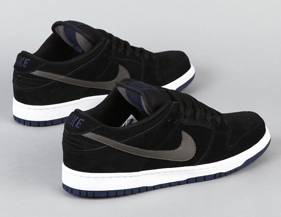 Nike Sb Dunk Low Black Midnight Fog Midnight Navy 4