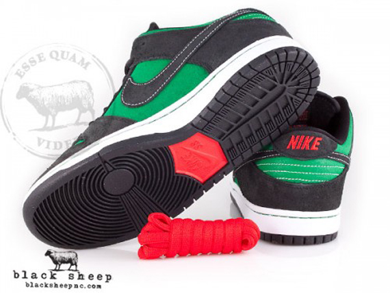 Nike Sb Dunk Low Premium Pine Green Woodgrain 4