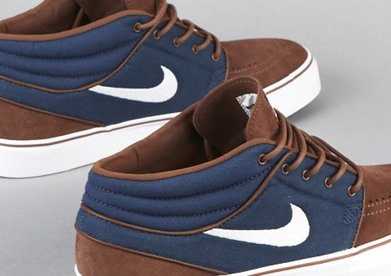 Nike Sb Stefan Janoski Mid Dark Slate Sandalwood