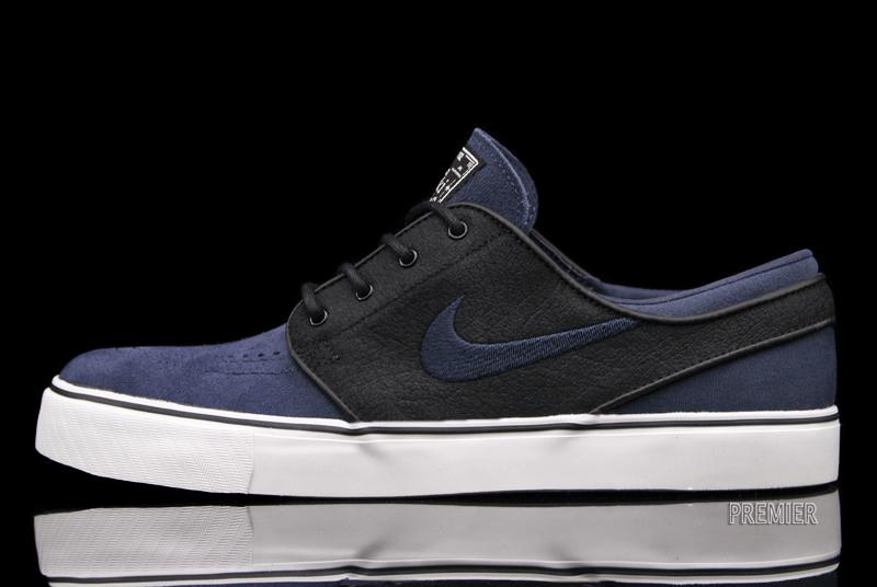 Nike Sb Zoom Stefan Janoski Black Deep Ocean Swan