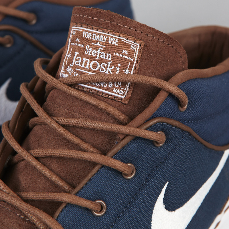 Nike Sb Zoom Stefan Janoski Mid Dark Slate Sandalwood Medium Brown Gum 5