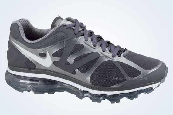 Nike Wmns Air Max 2012 Dark Grey Summit White Cool Grey Metallic Silver 2