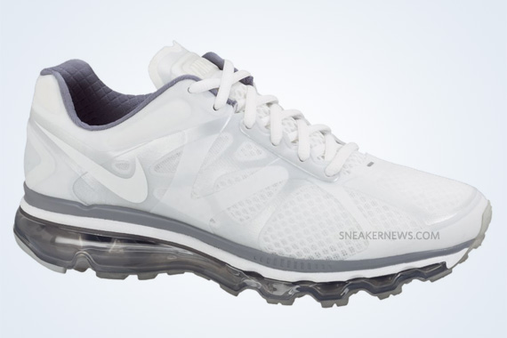 Nike Wmns Air Max 2012 Summit White Stealth Metallic Silver 1