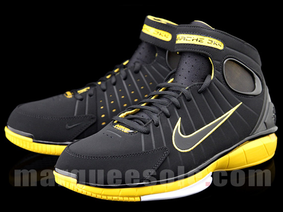 Nike Zoom Huarache 2k4 Black Varsity Maize 5