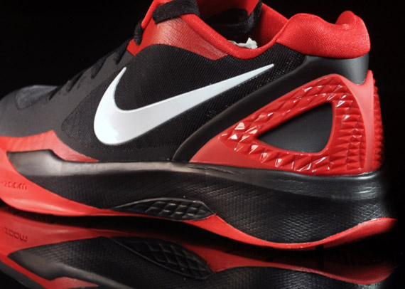 Nike Zoom Hyperdunk 2011 Low - Black - White - Sport Red