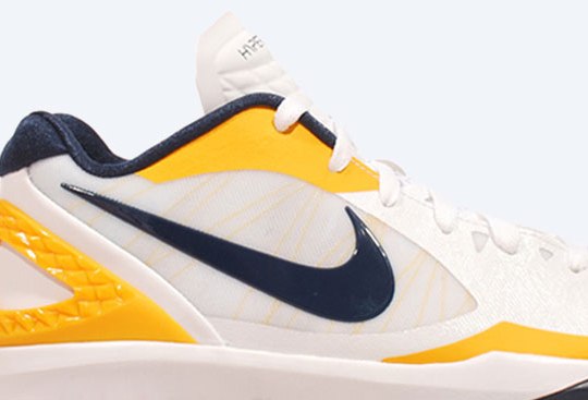 Nike Zoom Hyperdunk 2011 Low – White – Midnight Navy – Del Sol