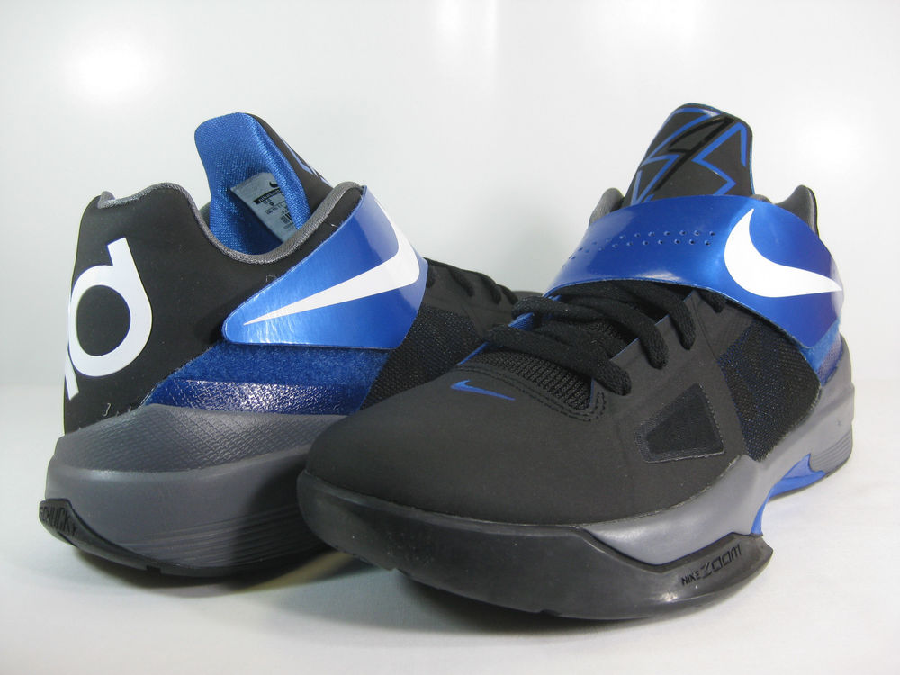 Nike Zoom Kd Iv Black White Varstiy Royal 03